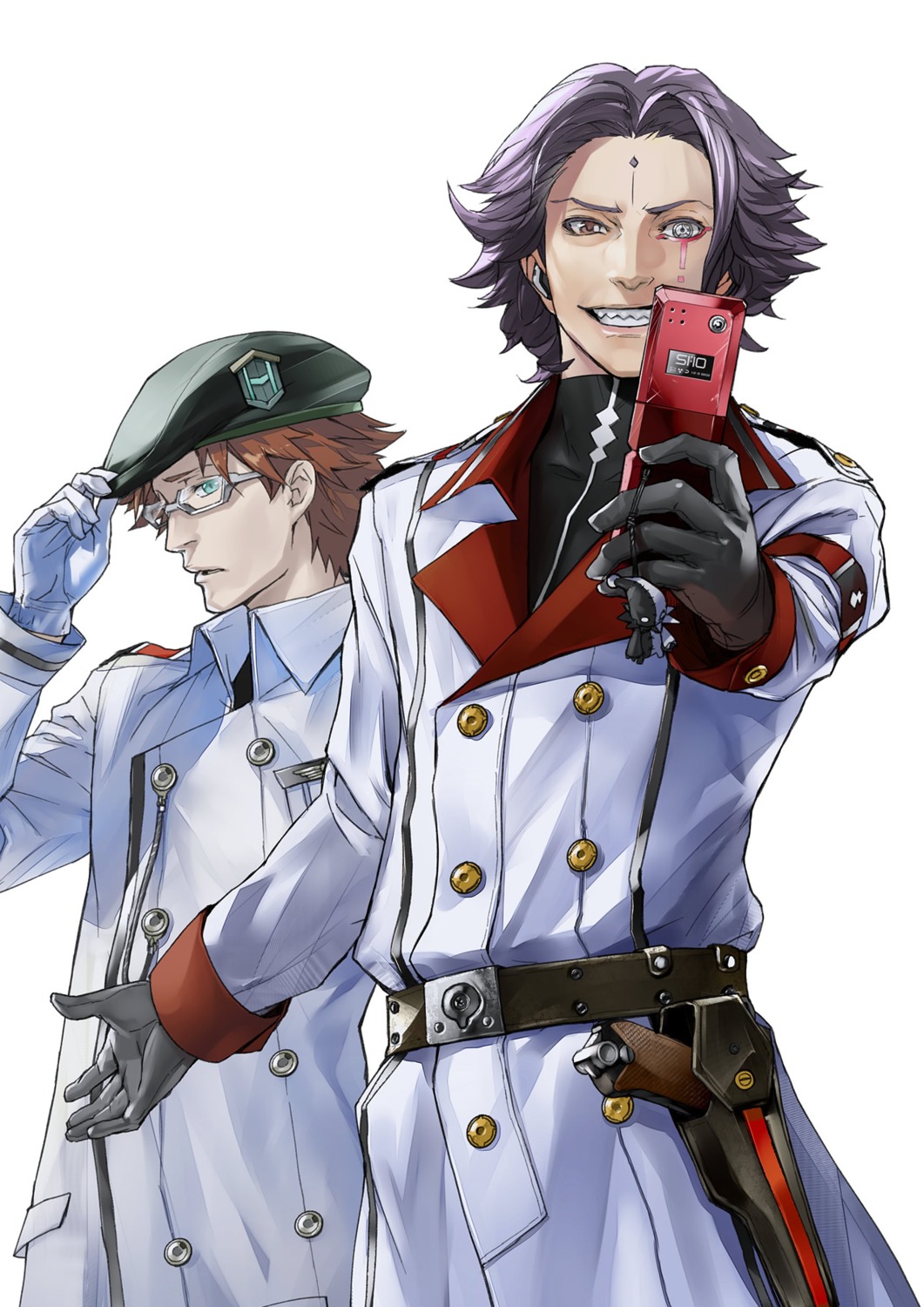 guilty_crown jpeg_artifacts makoto_waltz_segai male megane redjuice rowan uniform