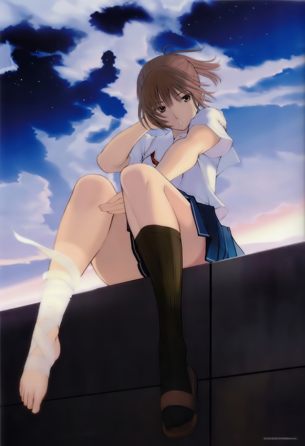 feet kimikiss sakino_asuka seifuku takayama_kisai