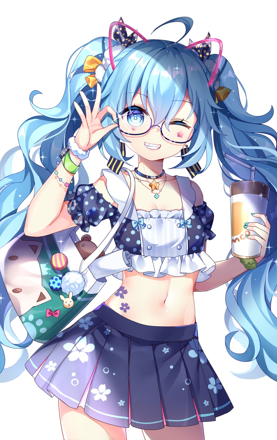 chuor_(chuochuoi) hatsune_miku megane vocaloid