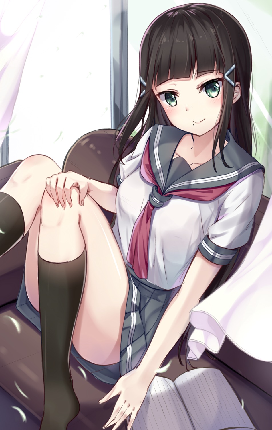 karumayu kurosawa_dia love_live!_sunshine!! seifuku