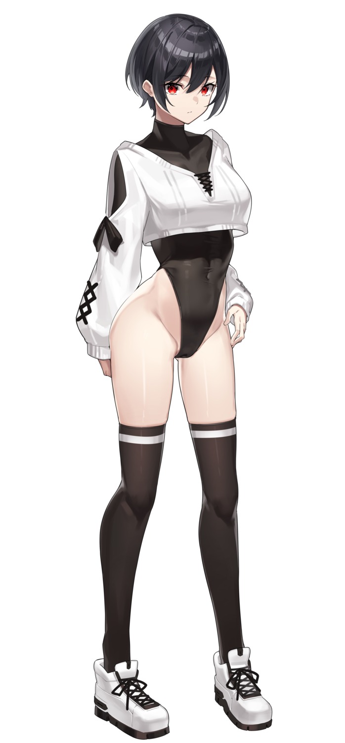 leotard thighhighs yamanokami_eaka