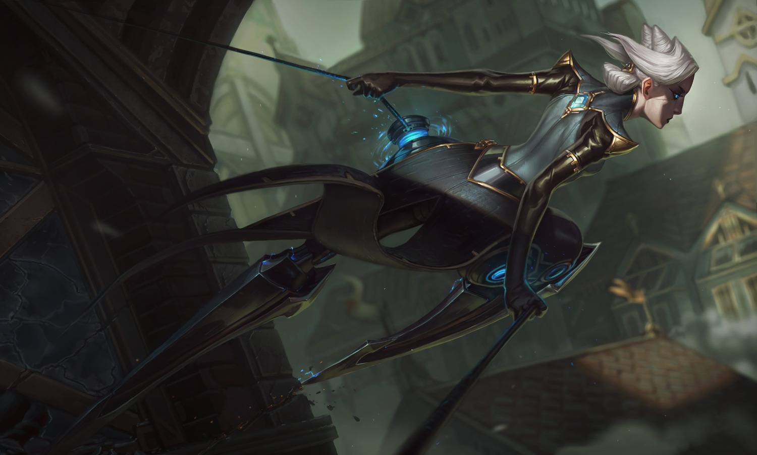 camille_(league_of_legends) league_of_legends mecha_musume tagme