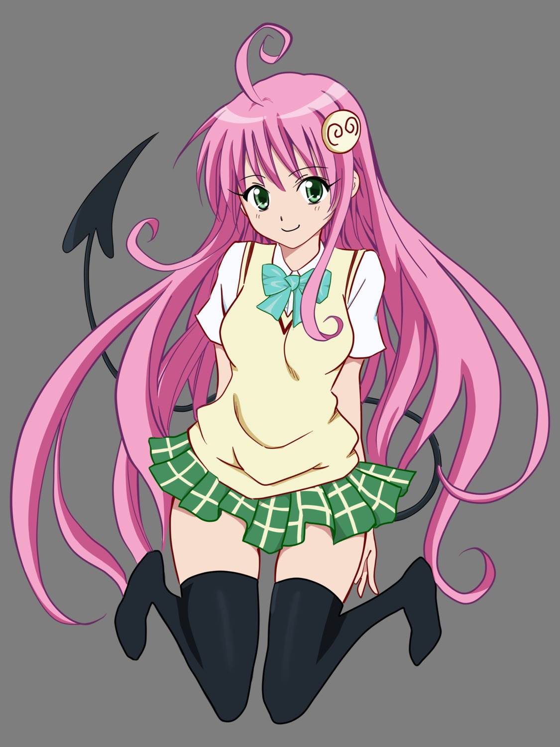 lala_satalin_deviluke seifuku to_love_ru transparent_png vector_trace