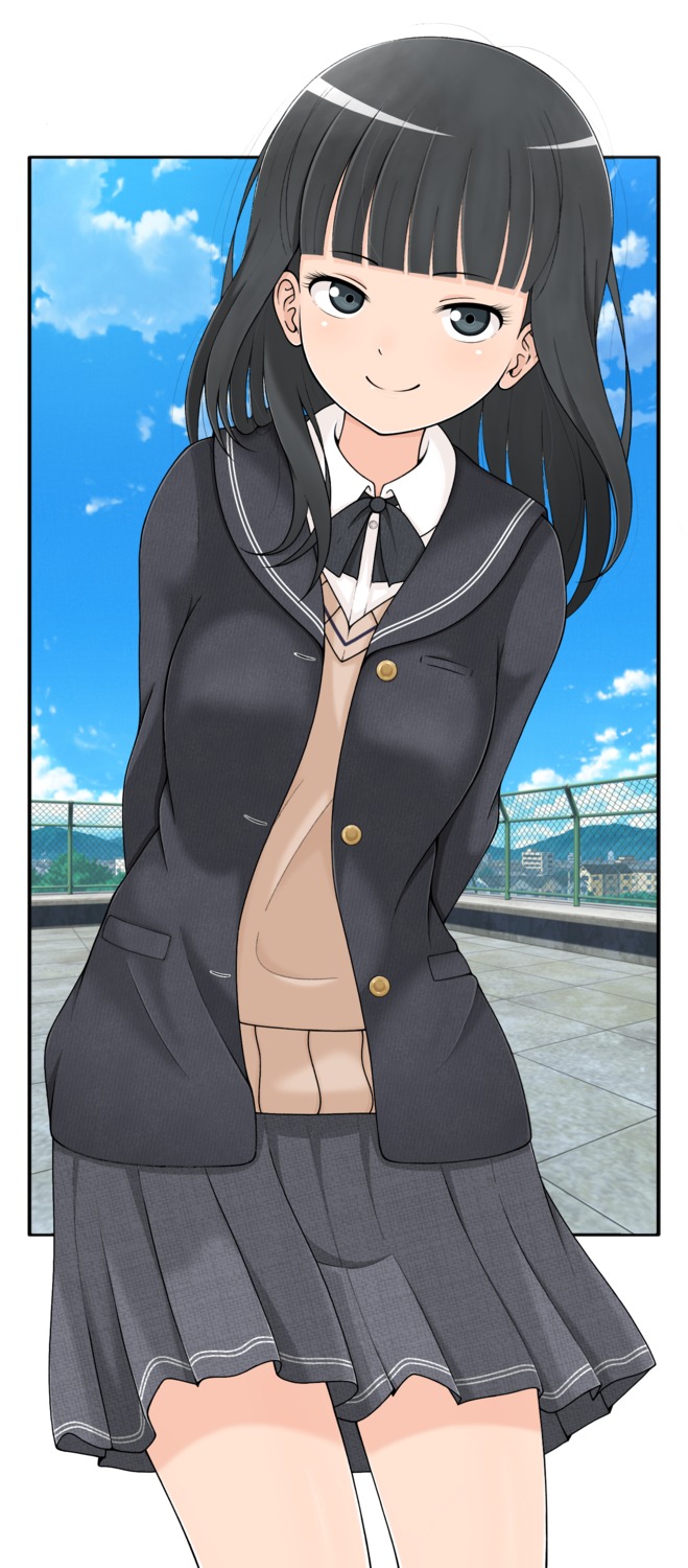 amagami ayatsuji_tsukasa ito_kashiwamochi seifuku sweater