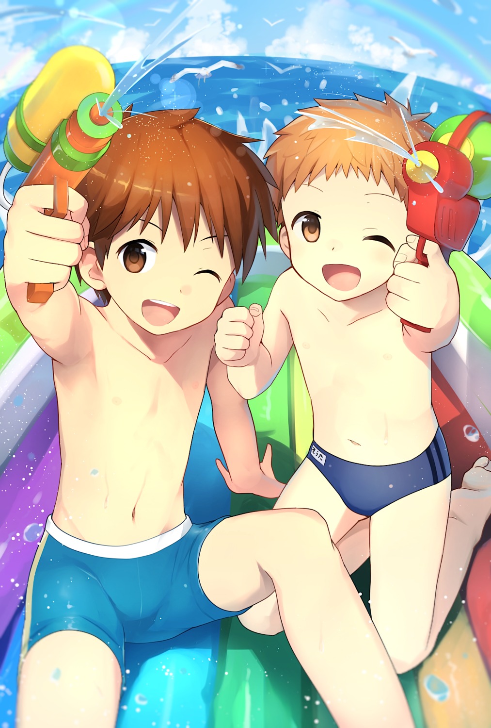 cocolo_(co_co_lo) feet gun male swimsuits