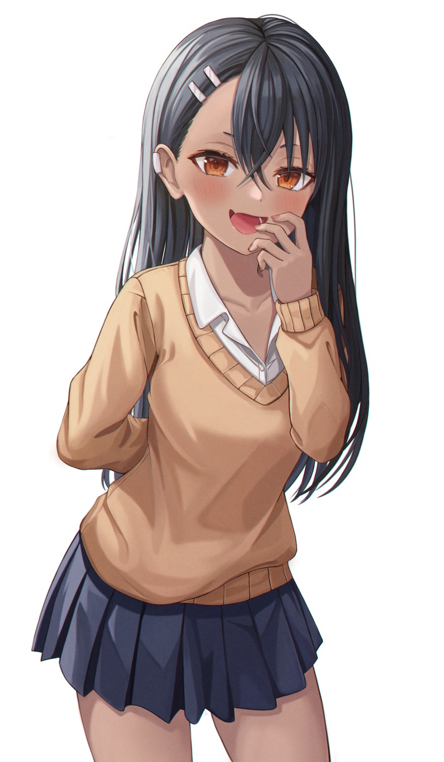 funii ijiranaide_nagatoro-san nagatoro_hayase seifuku sweater