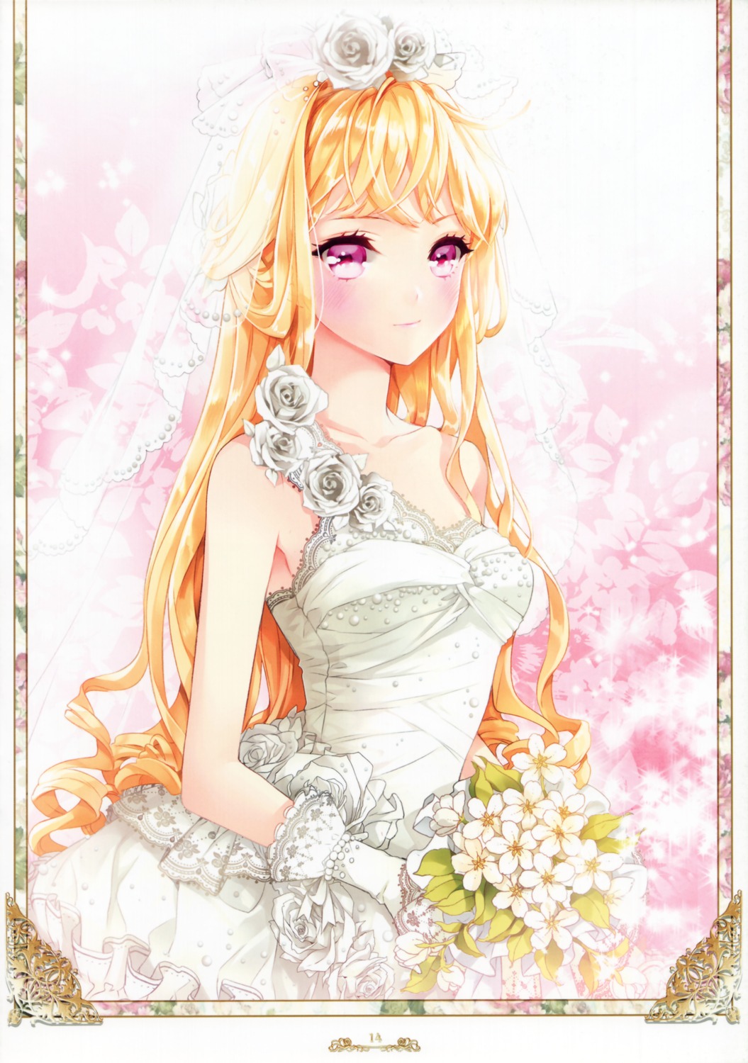 cinia_pacifica cocoon_(loveririn) dress sword_girls wedding_dress