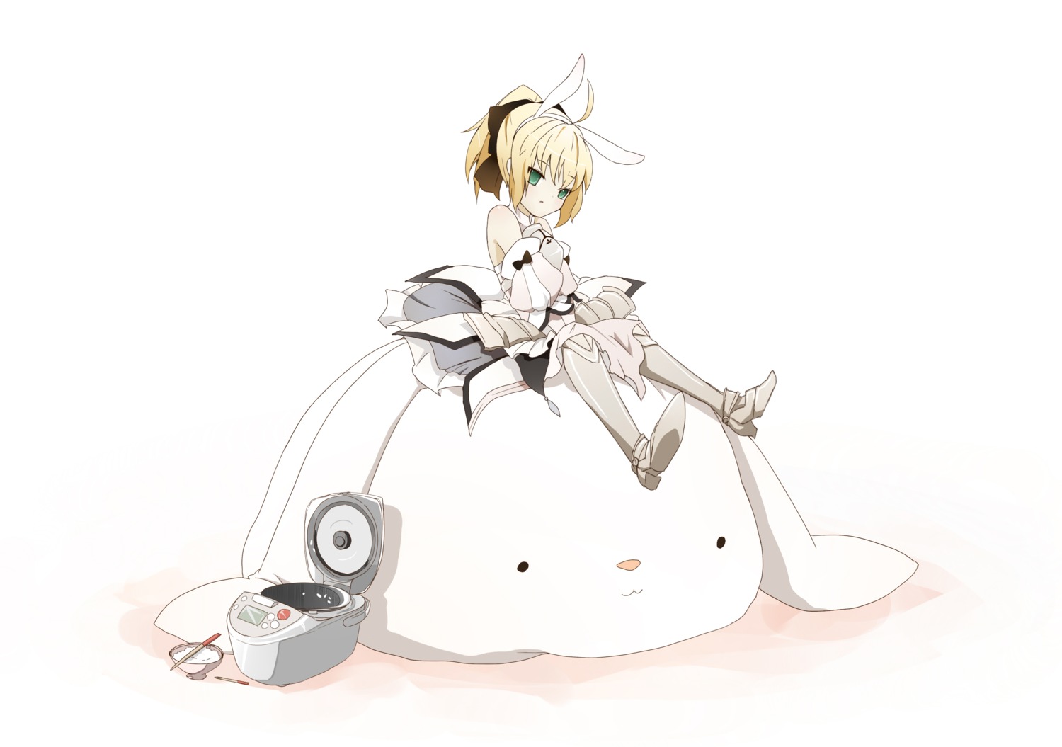 byurin fate/stay_night fate/unlimited_codes saber saber_lily
