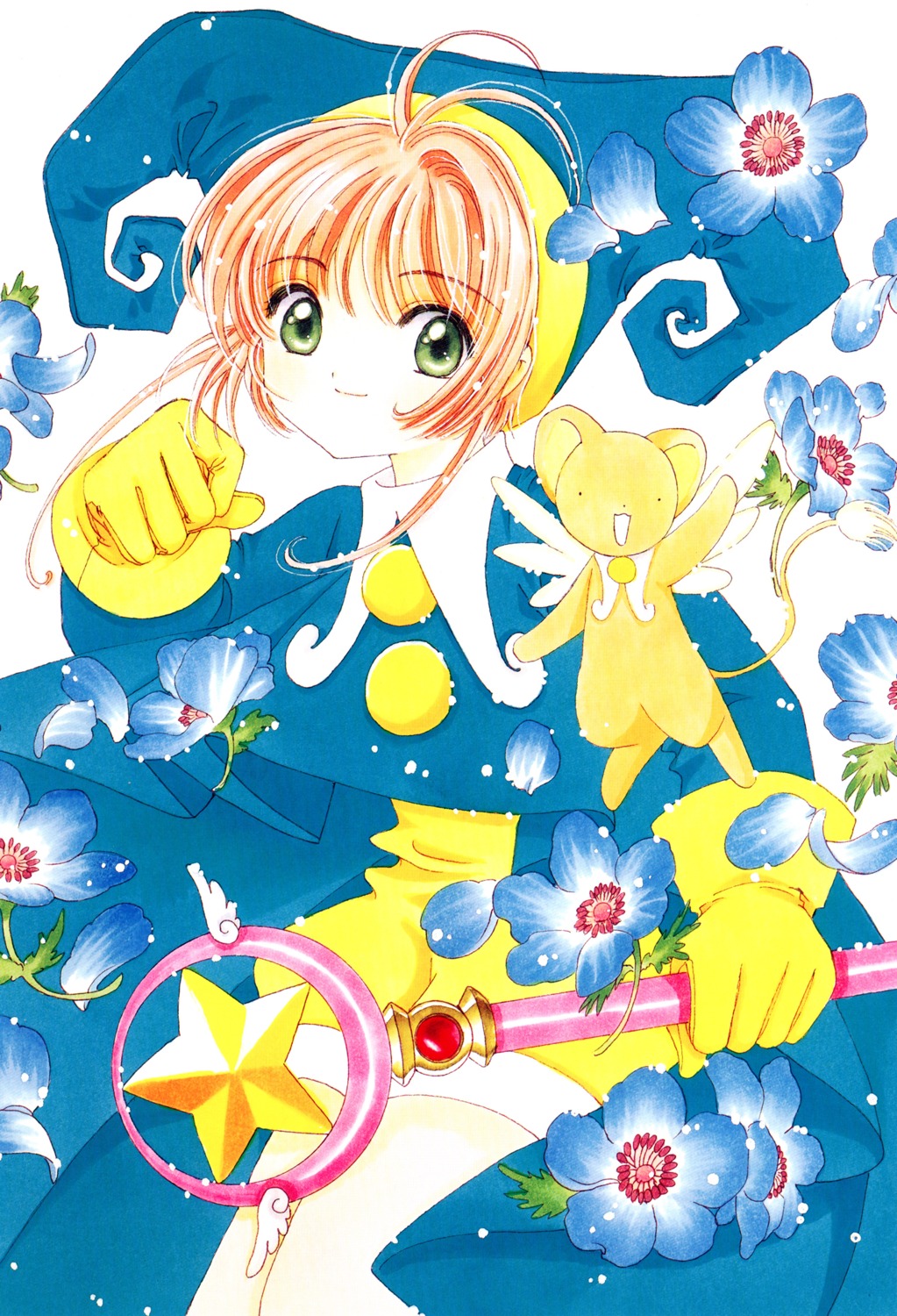 card_captor_sakura clamp kerberos kinomoto_sakura weapon