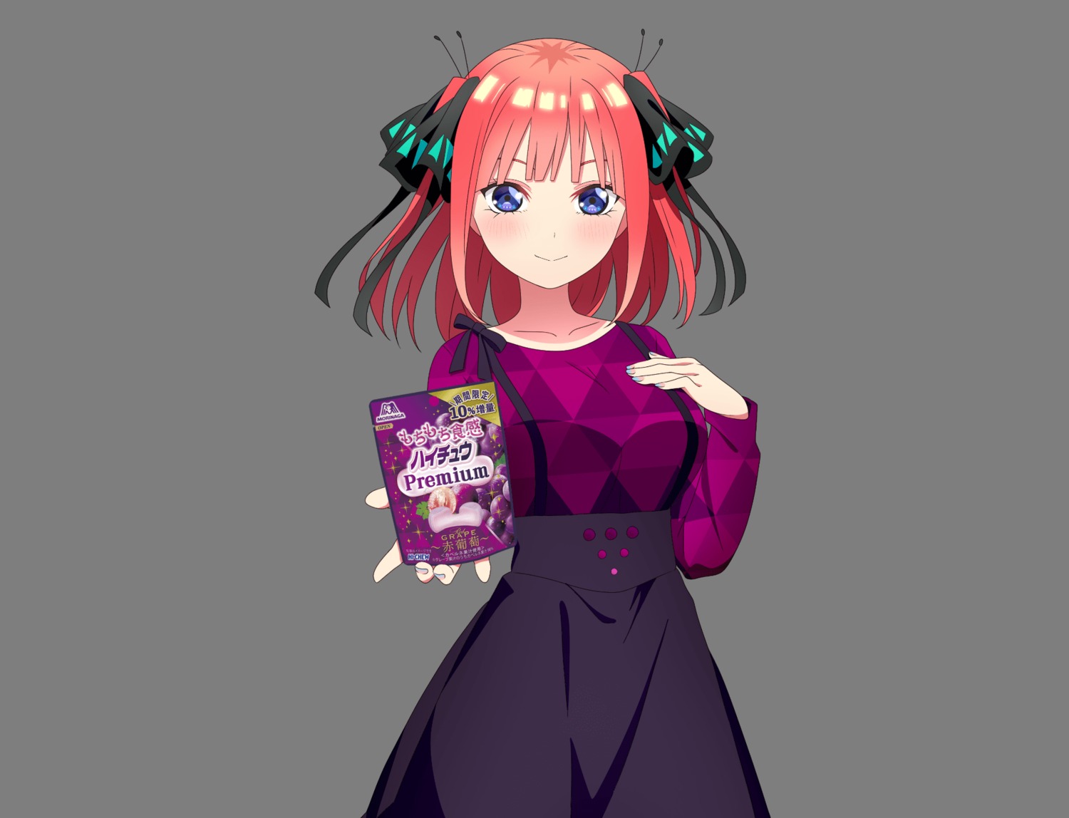 5-toubun_no_hanayome nakano_nino tagme transparent_png