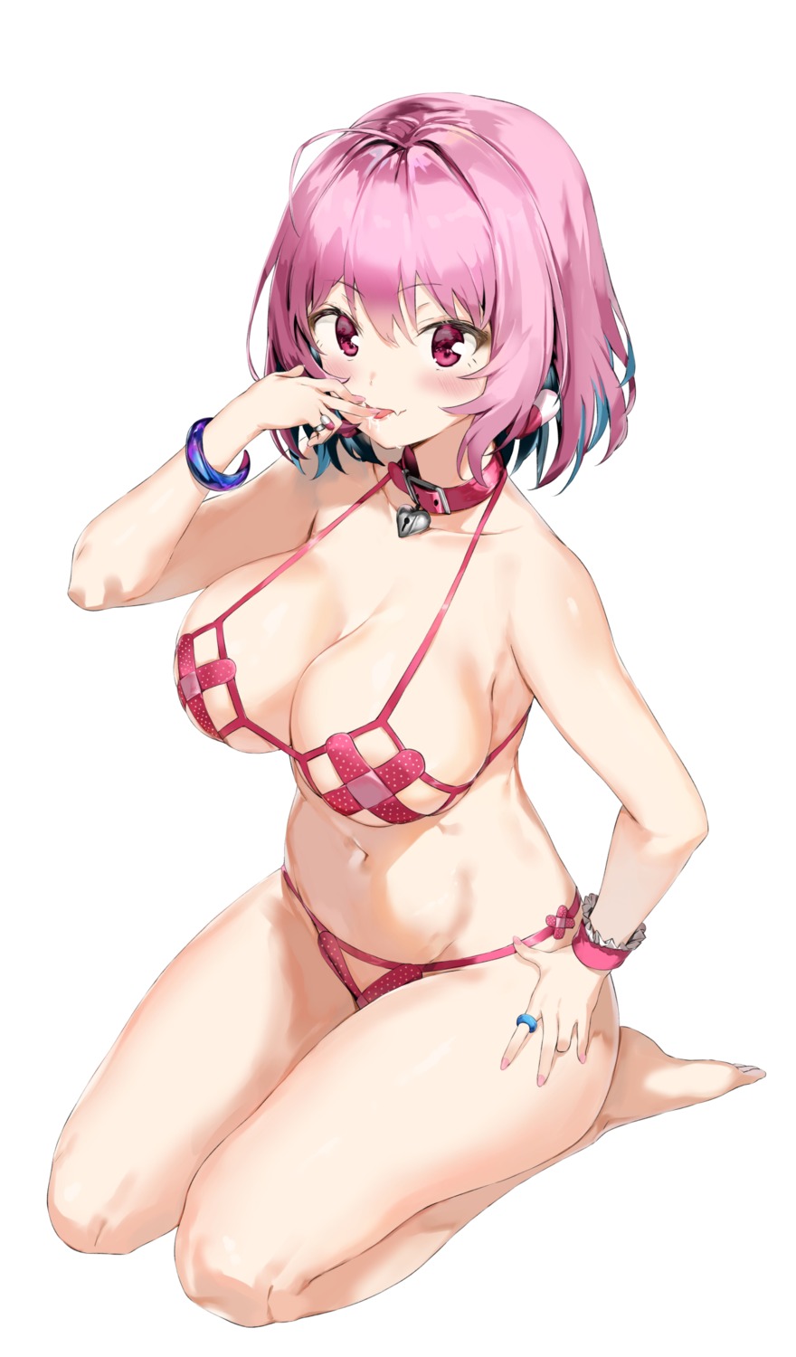 bikini pixel_(yuxian) swimsuits the_idolm@ster the_idolm@ster_cinderella_girls yumemi_riamu