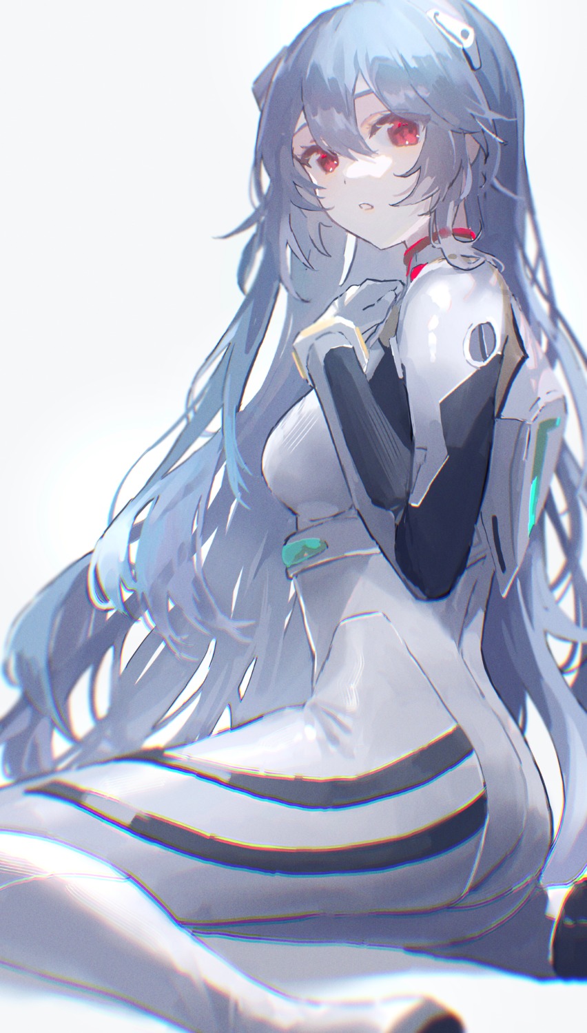 ass ayanami_rei bodysuit neon_genesis_evangelion oyuyu