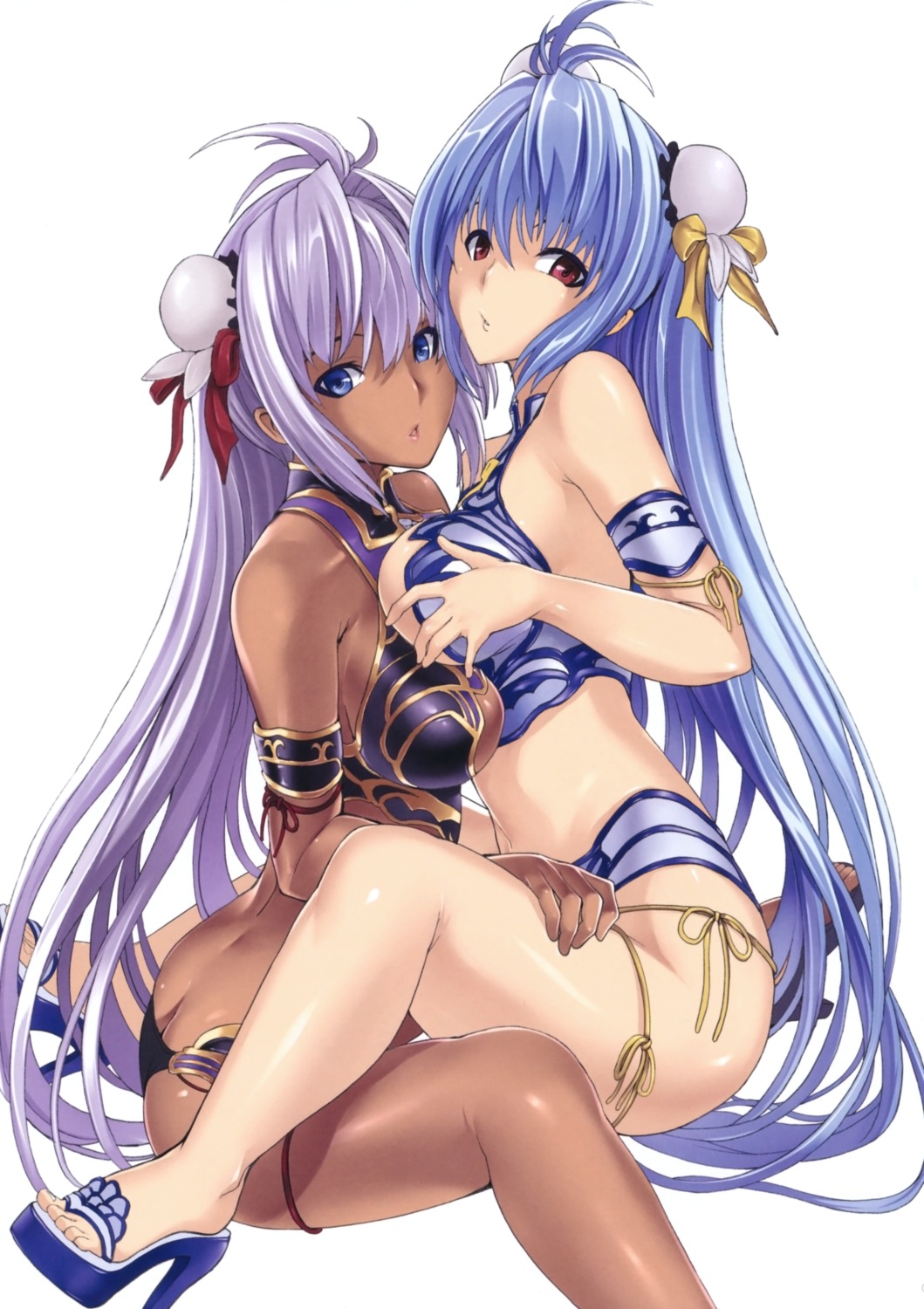 bikini dairiseki hakaba kos-mos swimsuits t-elos xenosaga