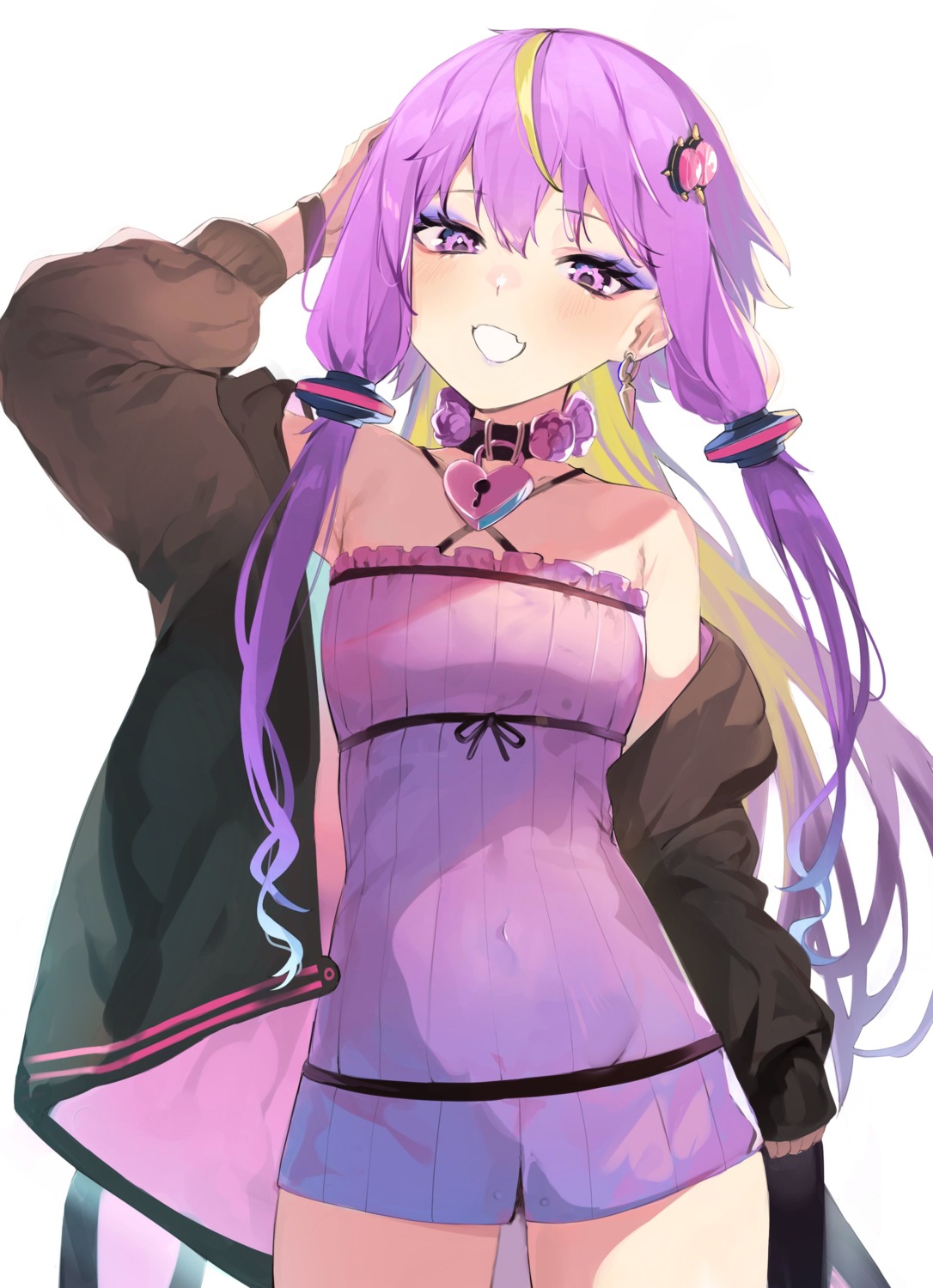 dress vocaloid yuzuki_yukari