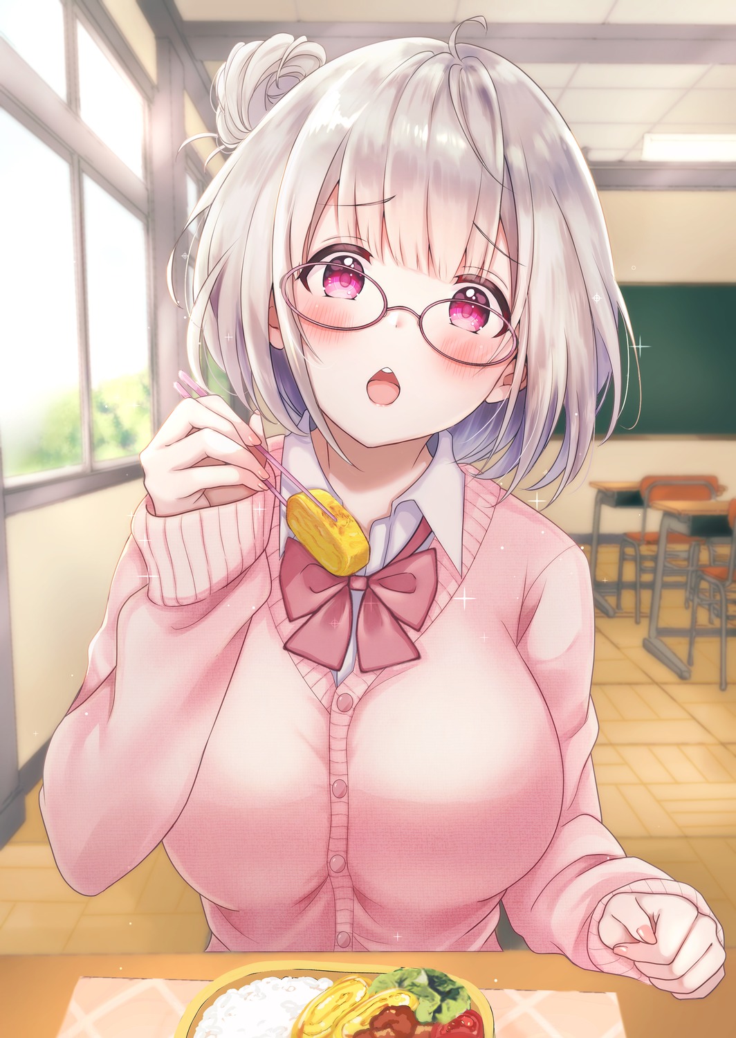 megane seifuku sweater yu_lei