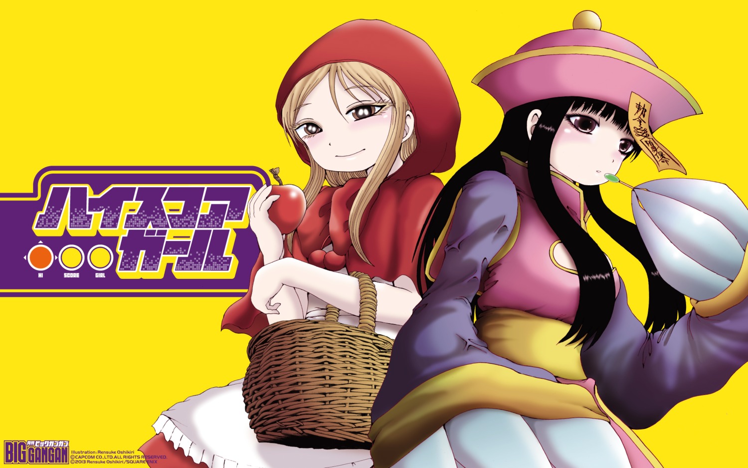 bulleta capcom chinadress cosplay dark_stalkers dress hidaka_koharu high_score_girl lei_lei oono_akira oshikiri_rensuke wallpaper