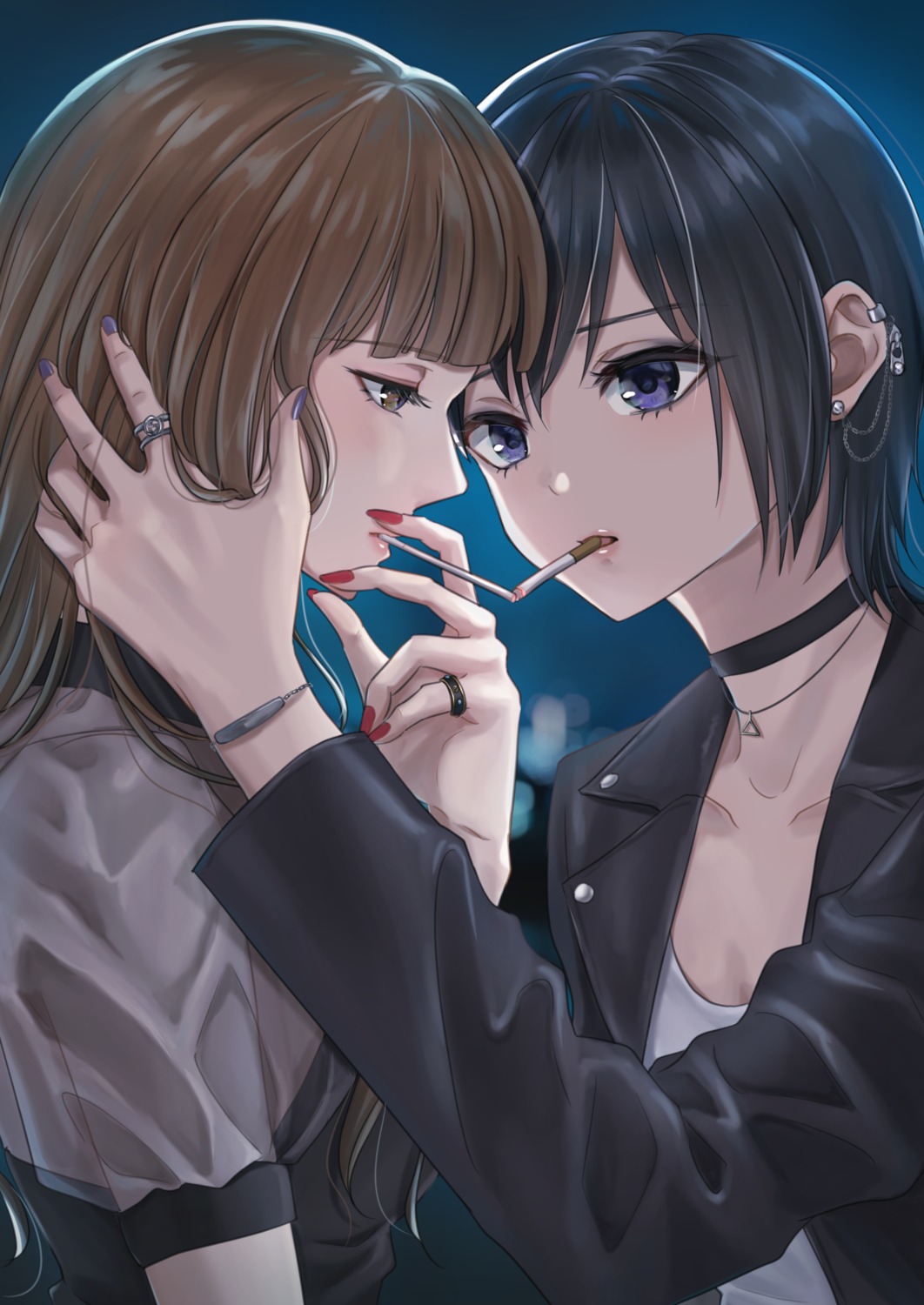 kubota_mifuyu smoking yuri