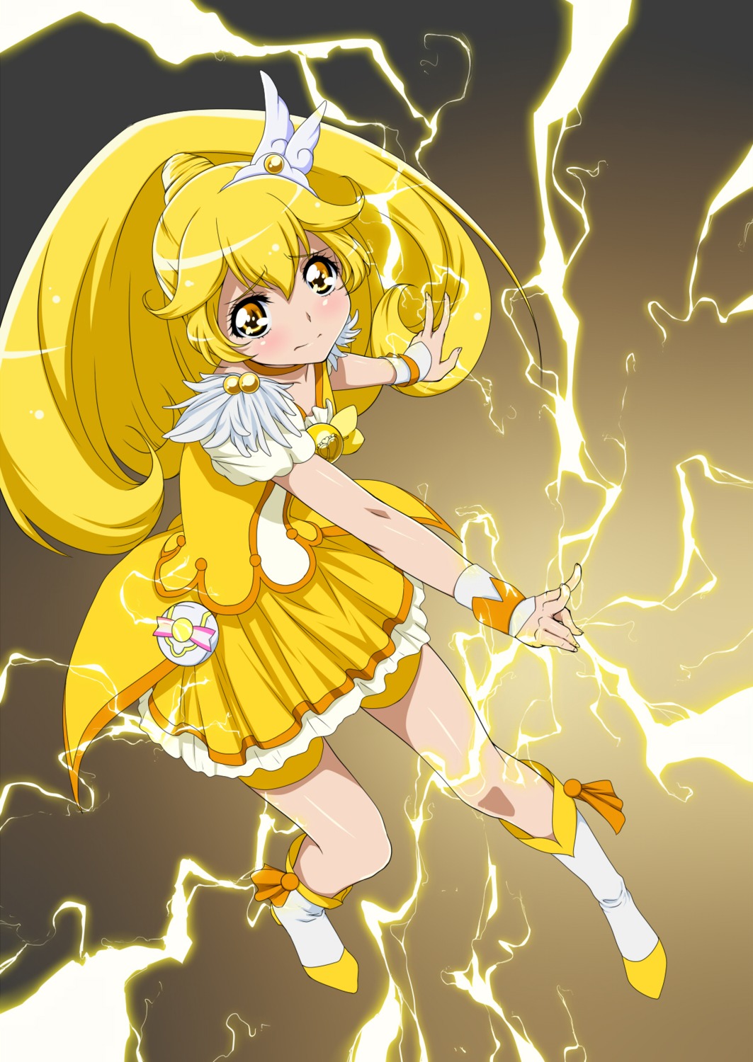 iyakun kise_yayoi pretty_cure smile_precure!