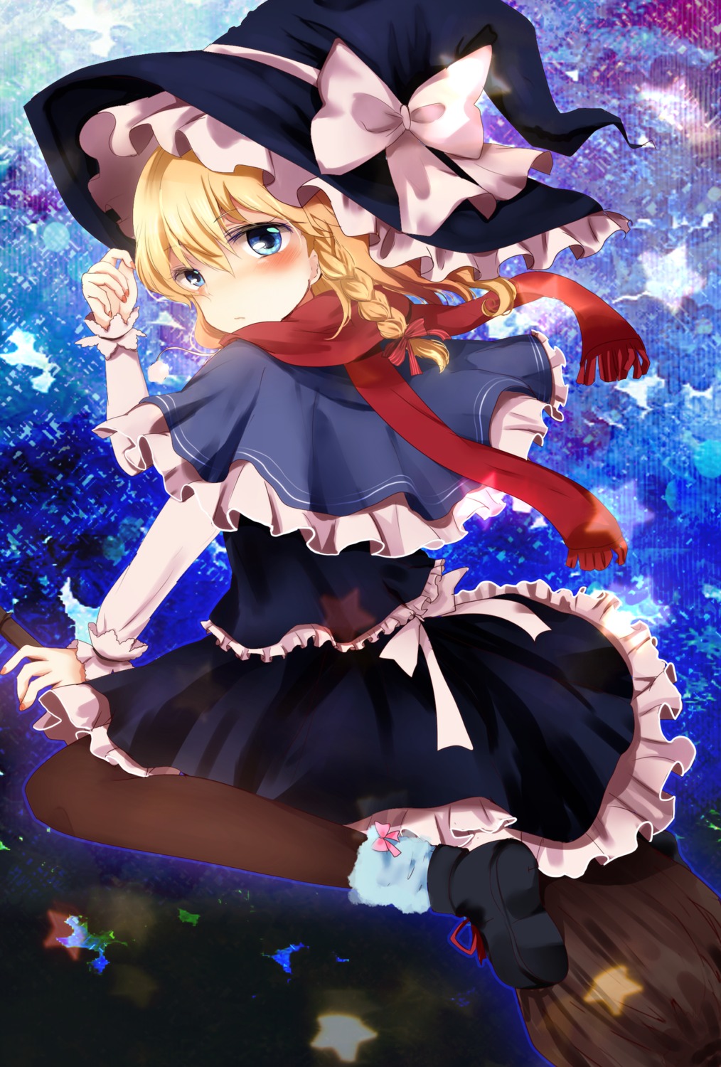 kirisame_marisa pantyhose shromann touhou