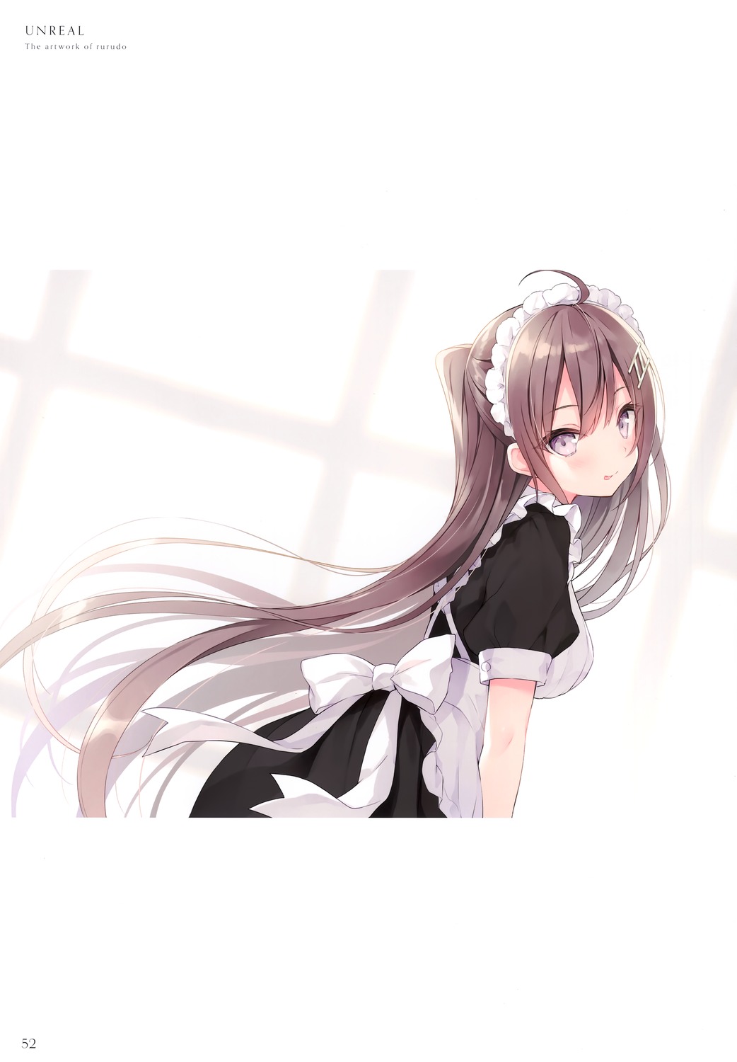 maid miyamoto_sakura miyamoto_sakura_ga_kawaii_dake_no_shousetsu. rurudo