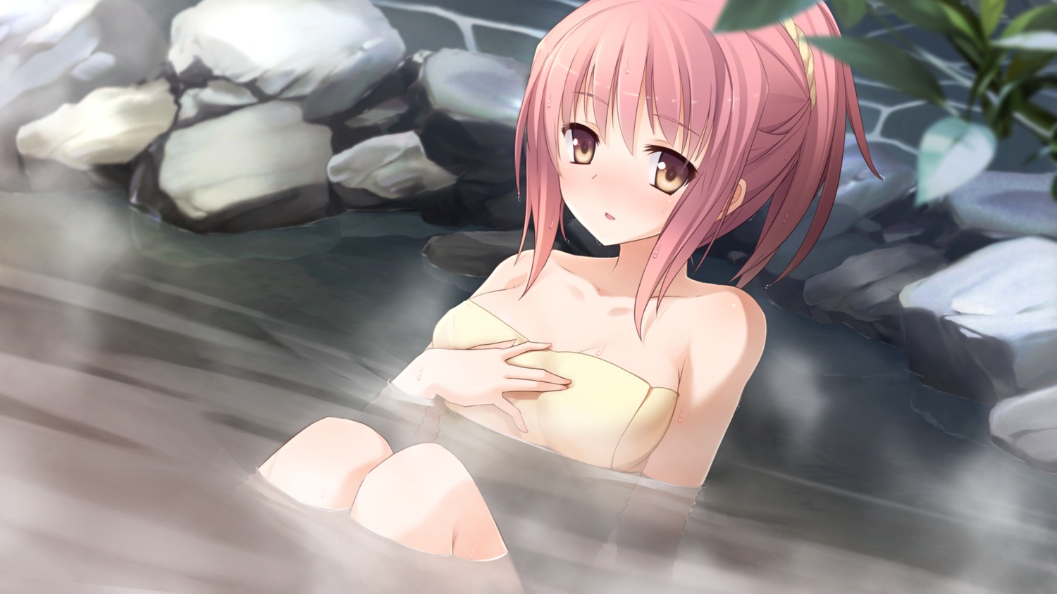 bathing game_cg imouto_no_katachi mutou_kurihito onsen sena_miyuki sphere towel wet