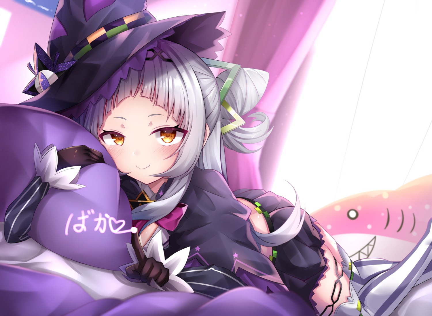 garter hololive murasaki_shion shiki_(catbox230123) thighhighs witch