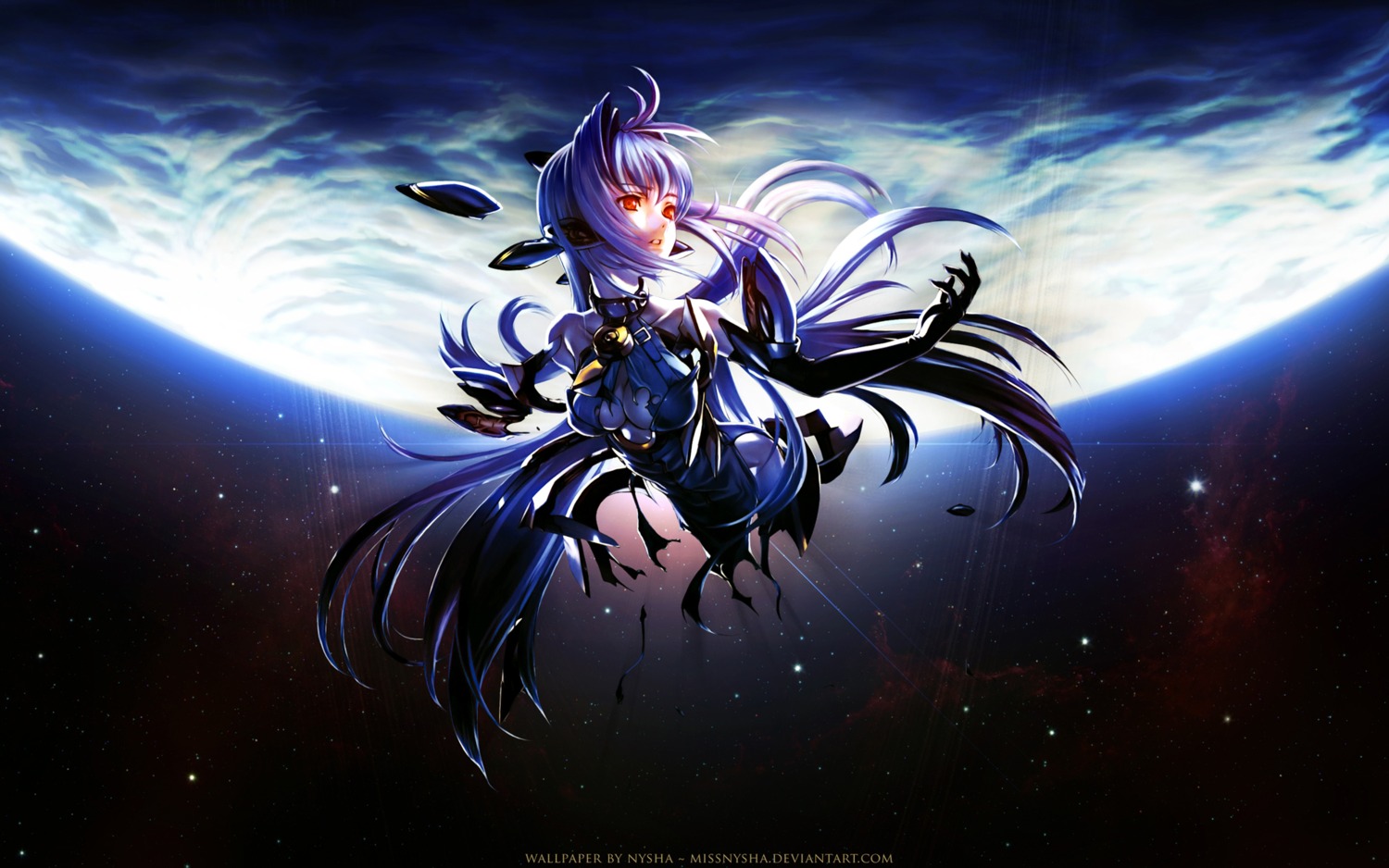 kos-mos wallpaper watermark xenosaga