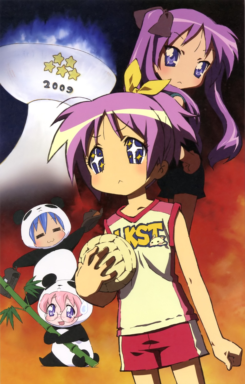 hiiragi_kagami hiiragi_tsukasa izumi_konata lucky_star takara_miyuki takemoto_yasuhiro