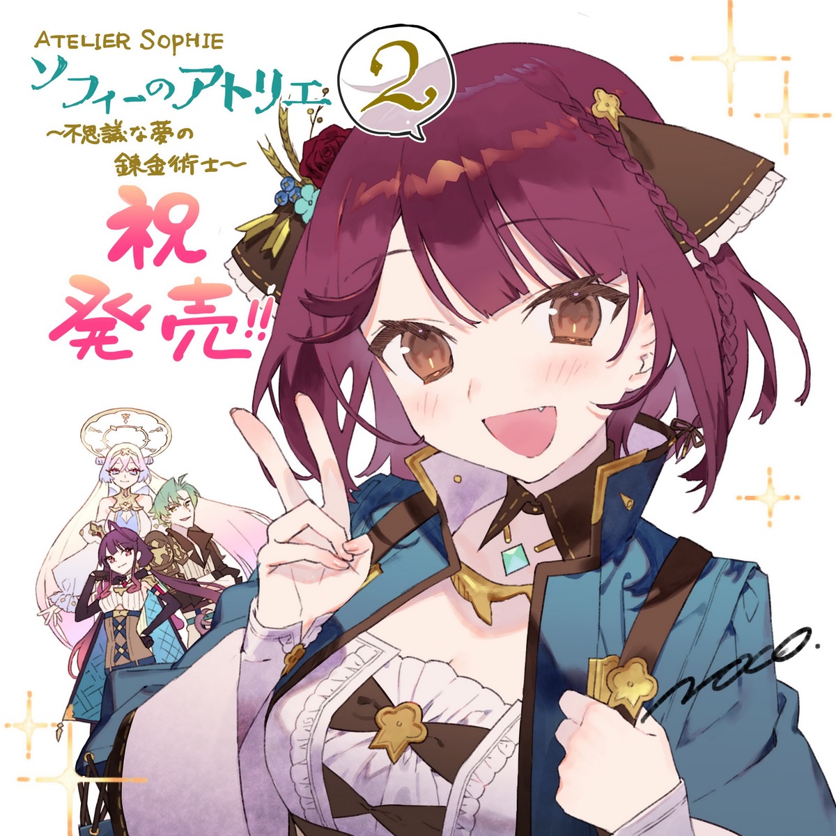 atelier atelier_sophie atelier_sophie_2 elvira koei_tecmo noco olias_enders ramizel_erlenmeyer sophie_neuenmuller