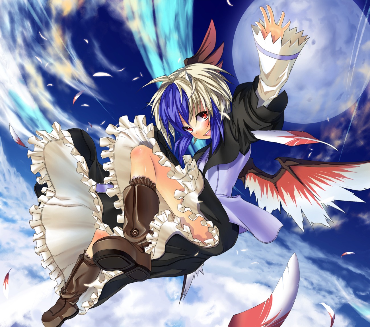 eho_(icbm) tokiko touhou wings