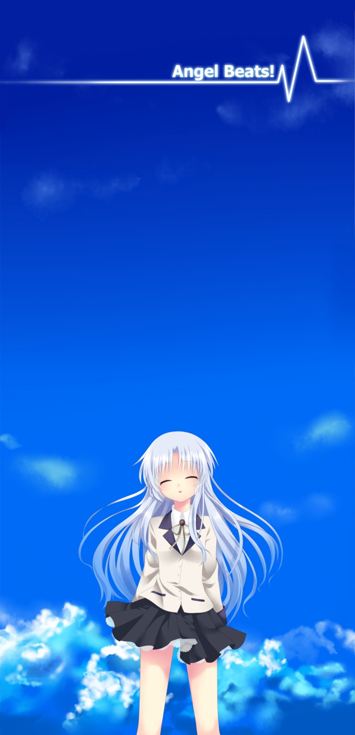 angel_beats! etou seifuku tachibana_kanade