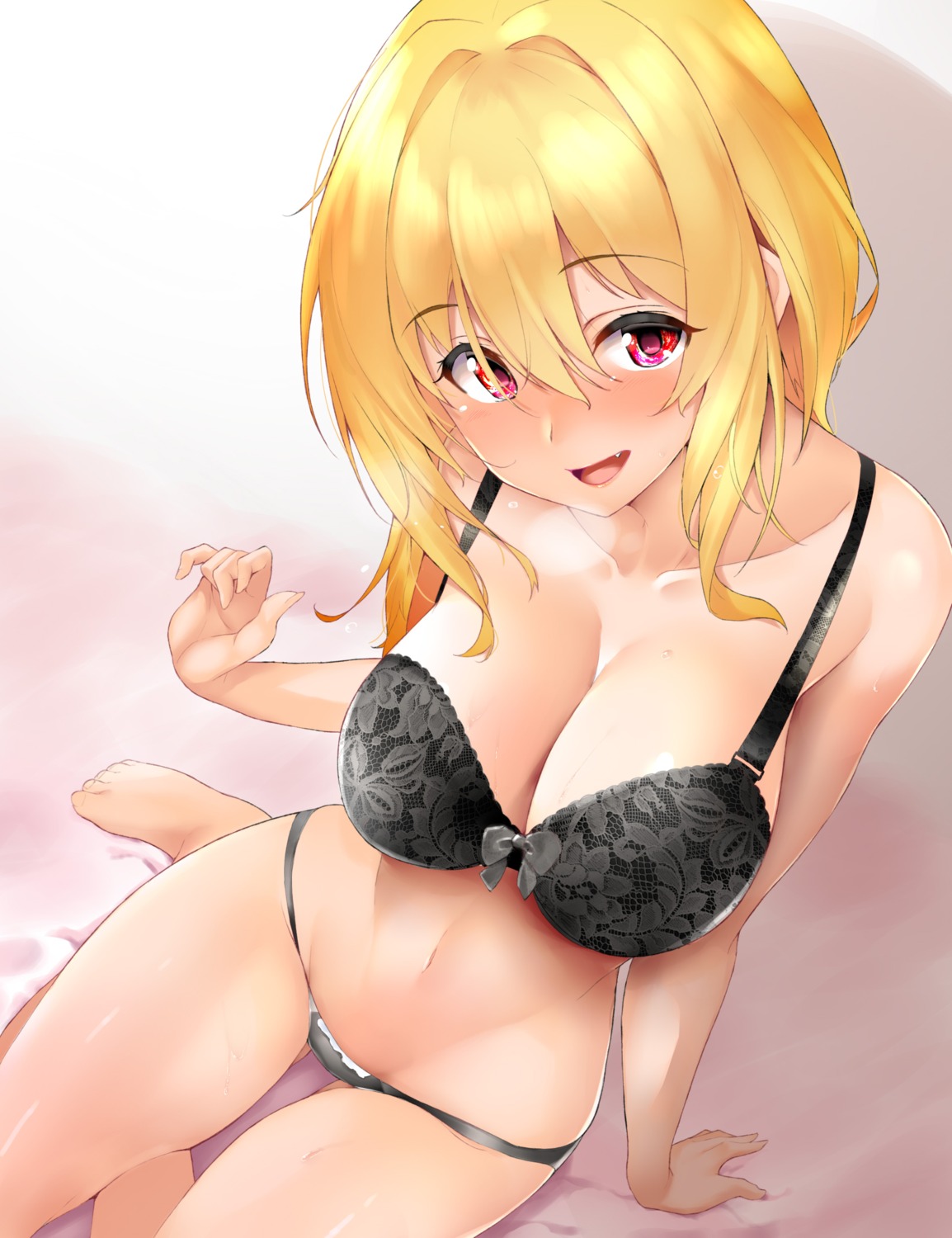 bra cleavage kon5283 kurosaki_chitose pantsu the_idolm@ster the_idolm@ster_cinderella_girls