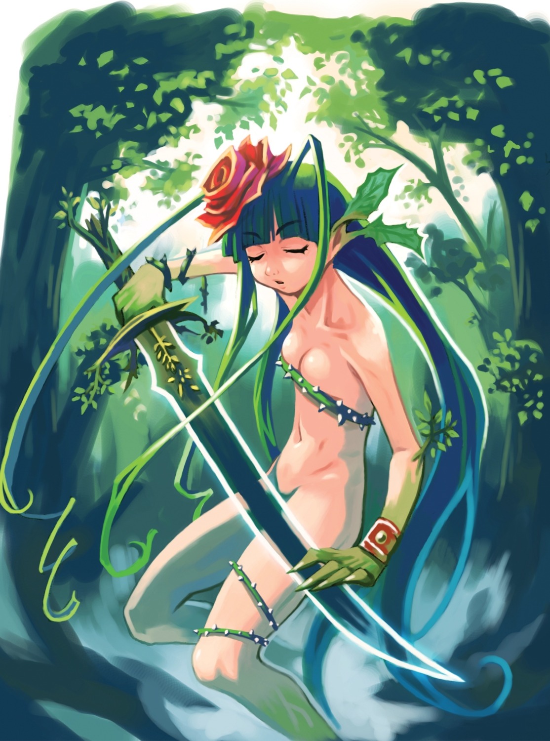 naked nomura_ryouji sword