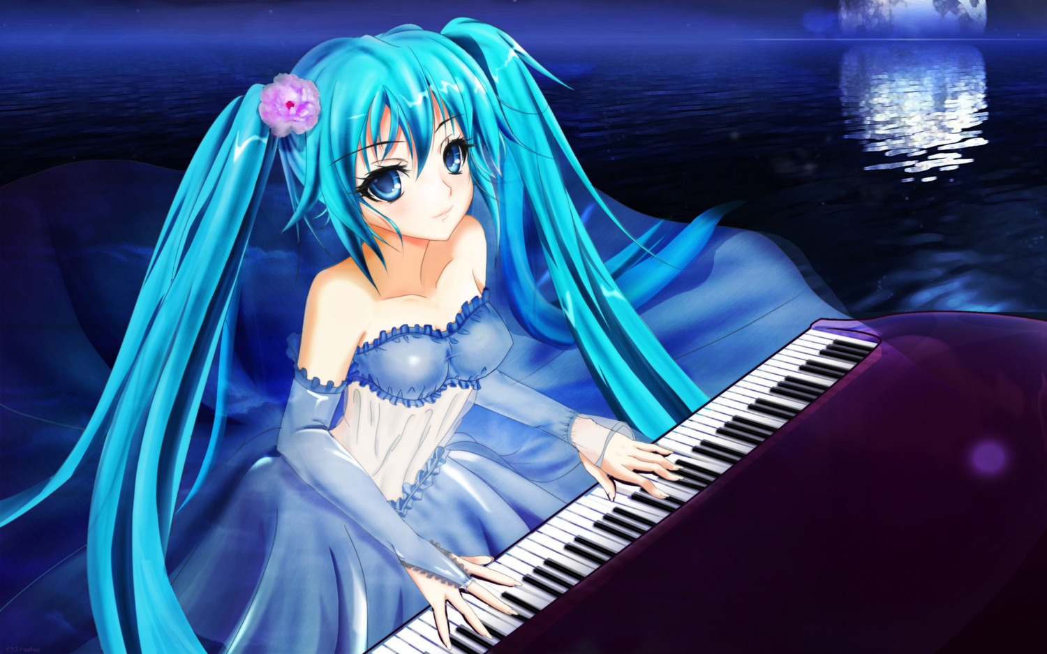 dress hatsune_miku ushas vocaloid