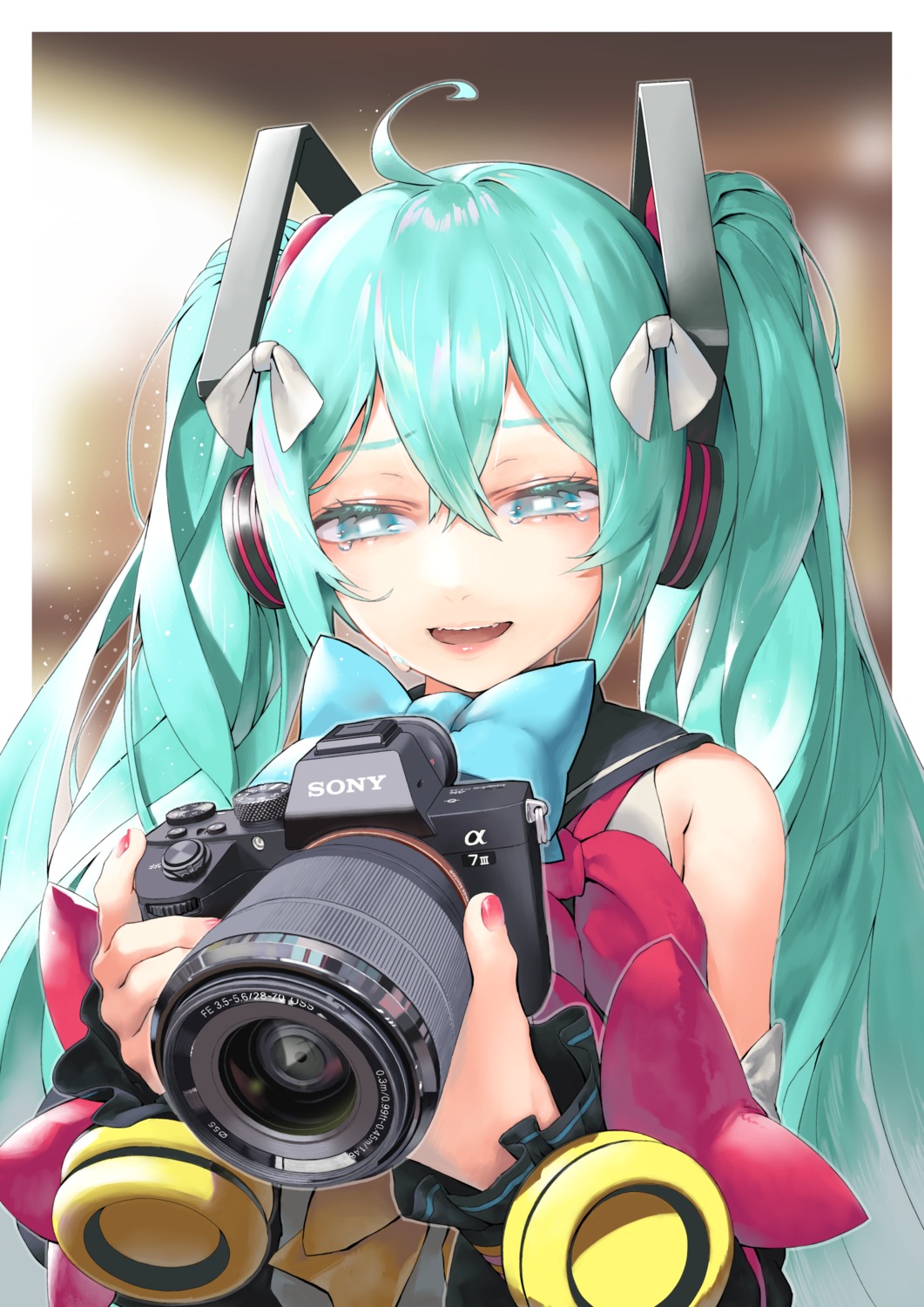 hatsune_miku headphones magical_mirai rsk_(tbhono) vocaloid