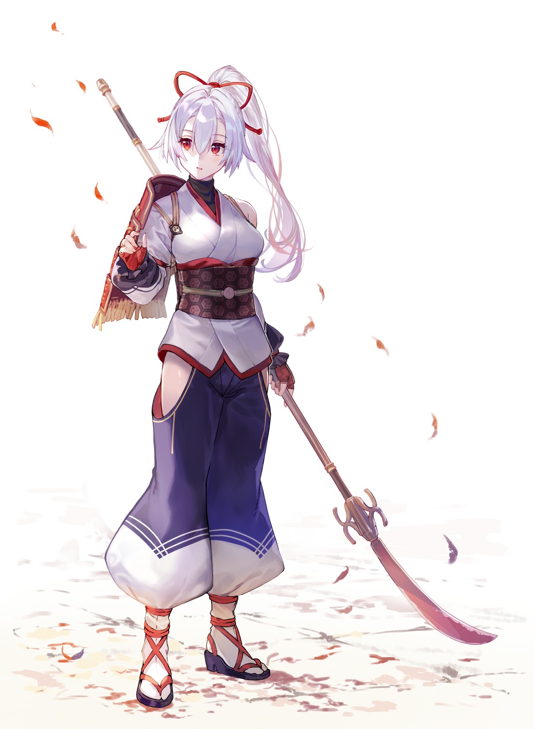 fate/grand_order japanese_clothes shirabi tomoe_gozen_(fate/grand_order) weapon