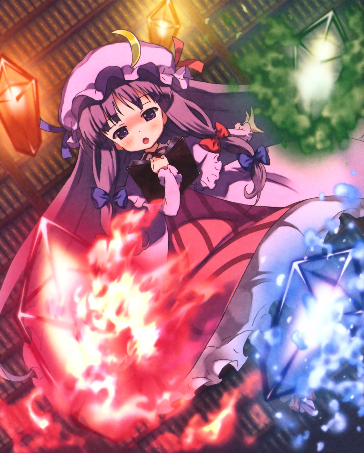 moriki_takeshi patchouli_knowledge touhou