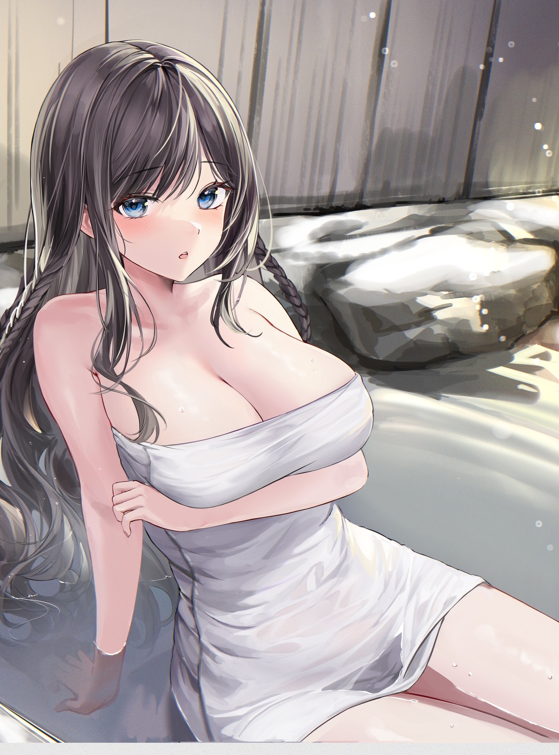 lillly onsen towel wet