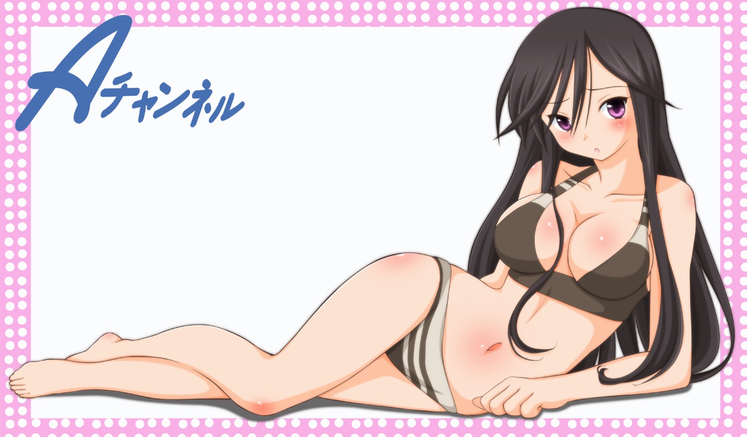 a_channel bikini cleavage ichigo-mi nishi_yuuko swimsuits