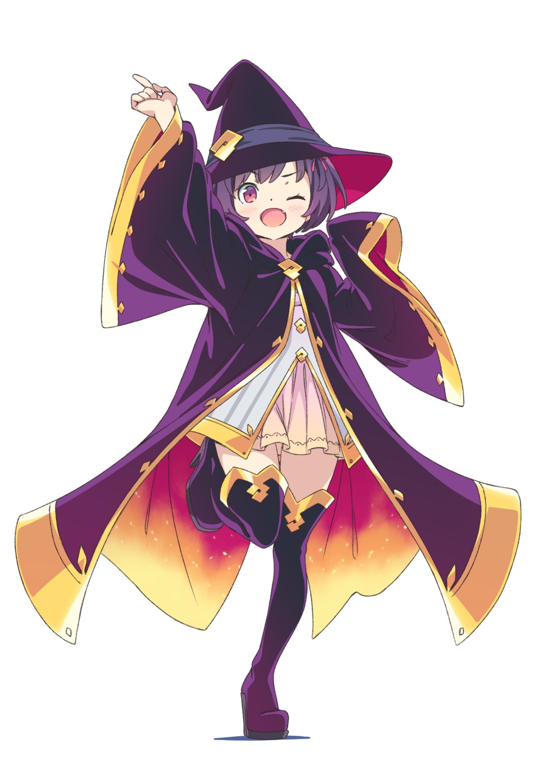 engage_princess heels kanzaki_hiro thighhighs witch