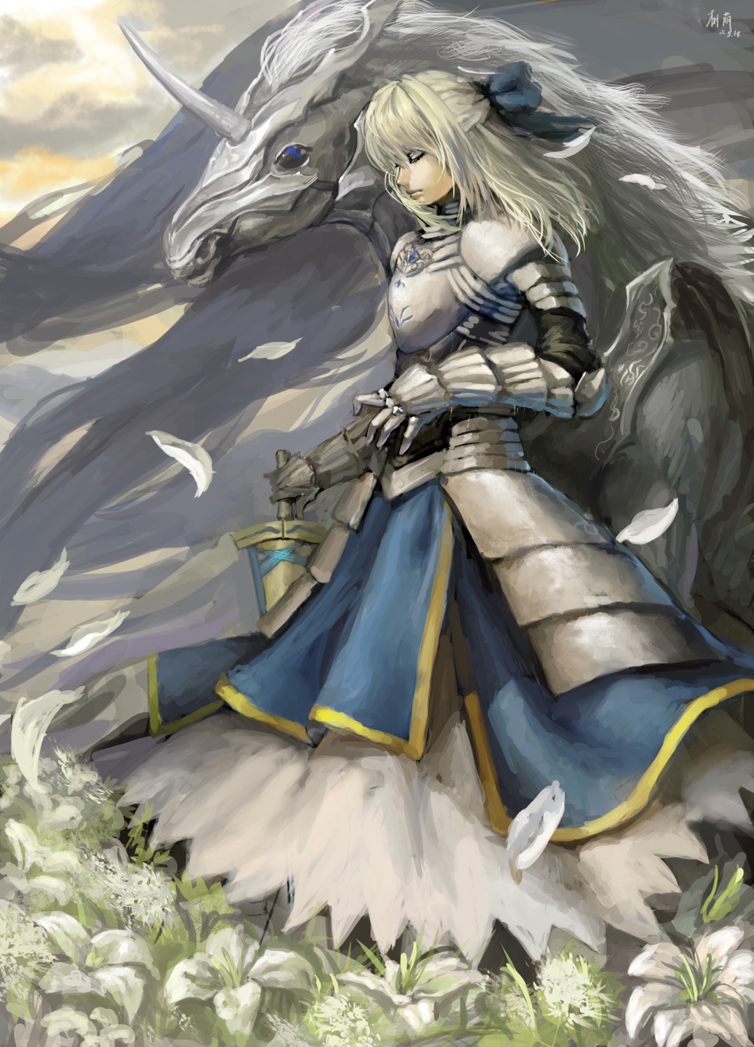 1045335316 armor fate/stay_night saber