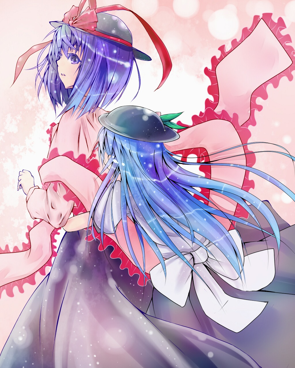 anikori hinanawi_tenshi nagae_iku touhou