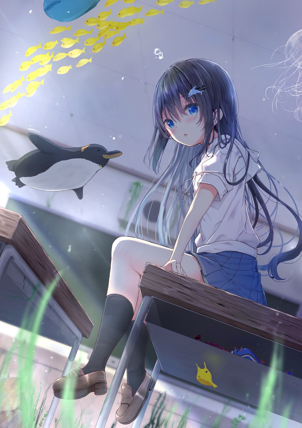 fairy_eye penguin seifuku shirakawa_yumea