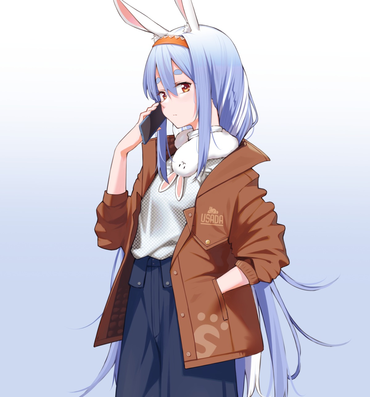 animal_ears bishi_(bishi) bunny_ears hololive usada_pekora