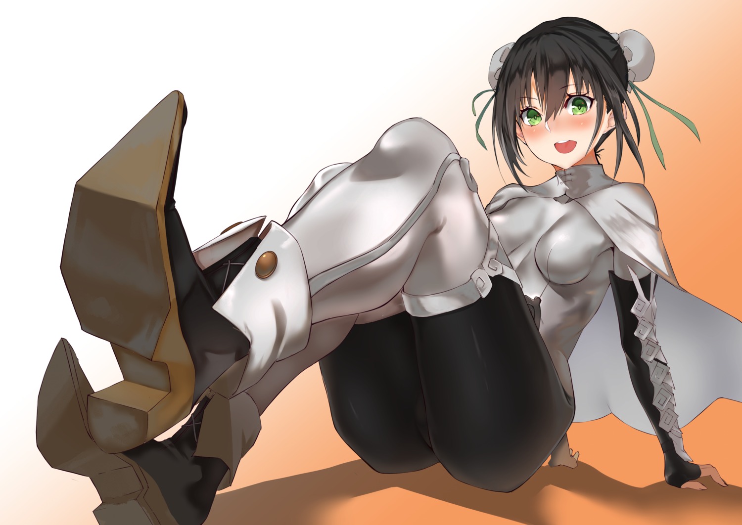 armor bodysuit fate/grand_order heels qin_liangyu_(fate/grand_order) sawatari_kazuma