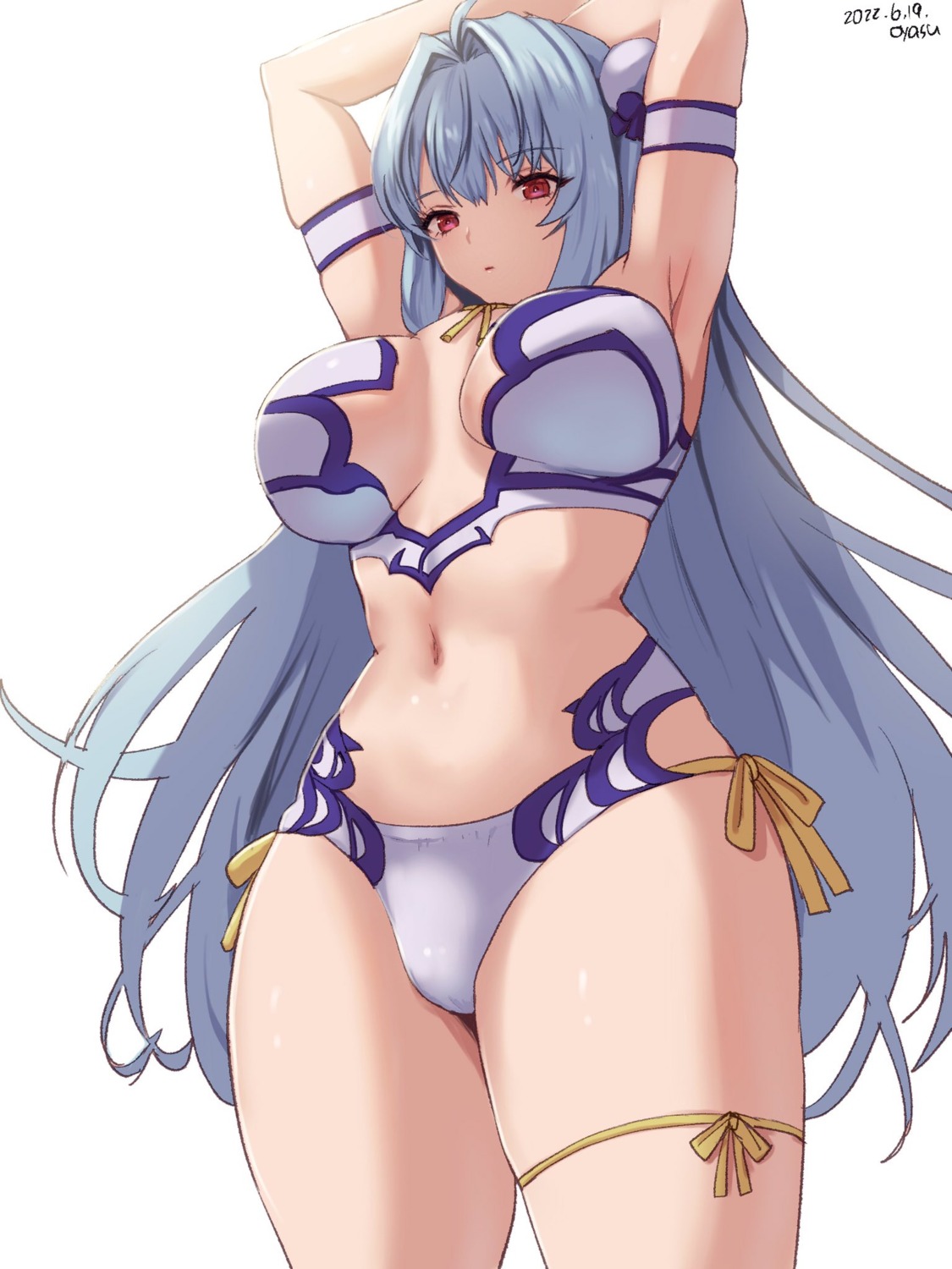 bikini garter kos-mos oyasu_(kinakoyamamori) swimsuits xenosaga