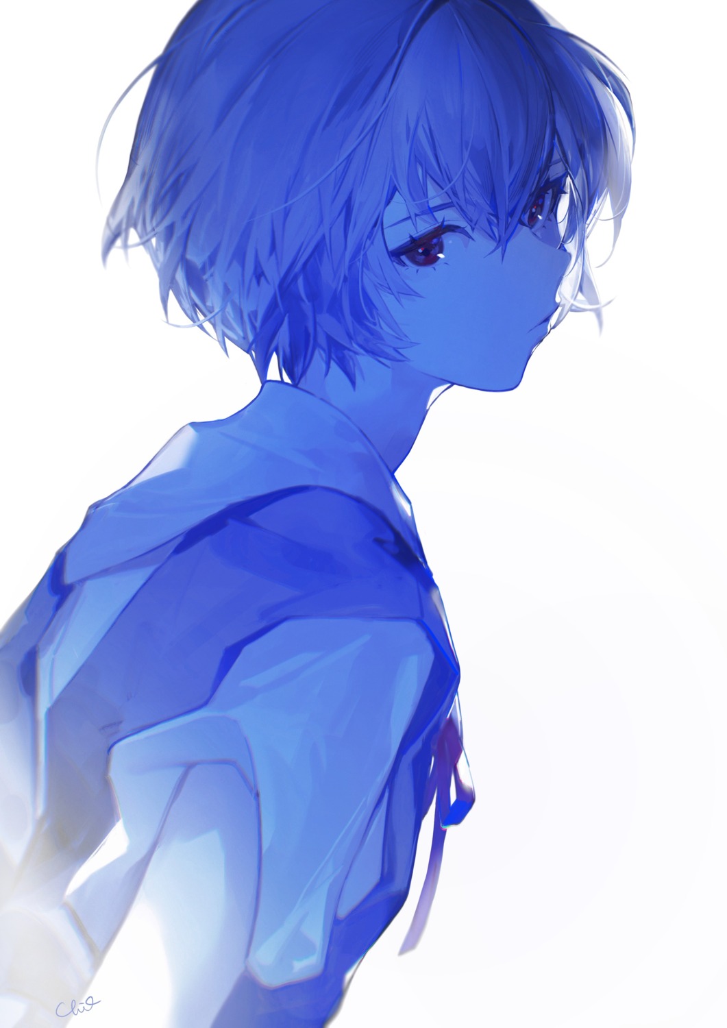 ayanami_rei neon_genesis_evangelion seifuku