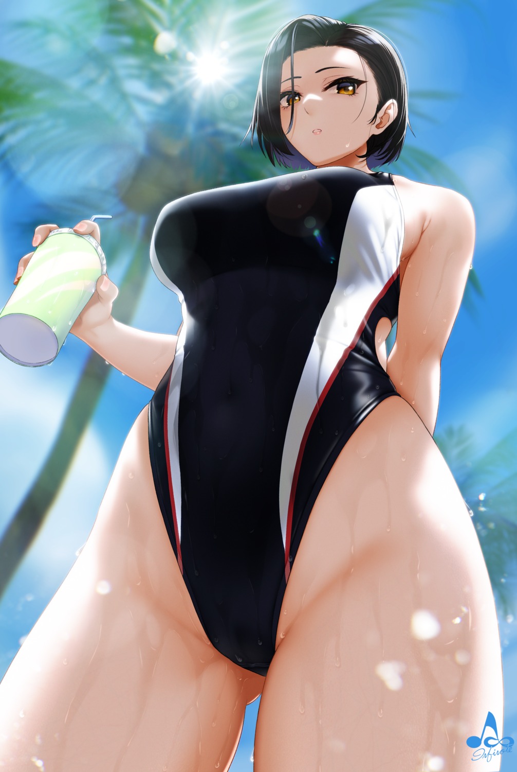 infinote swimsuits wet yashiki_yuuko