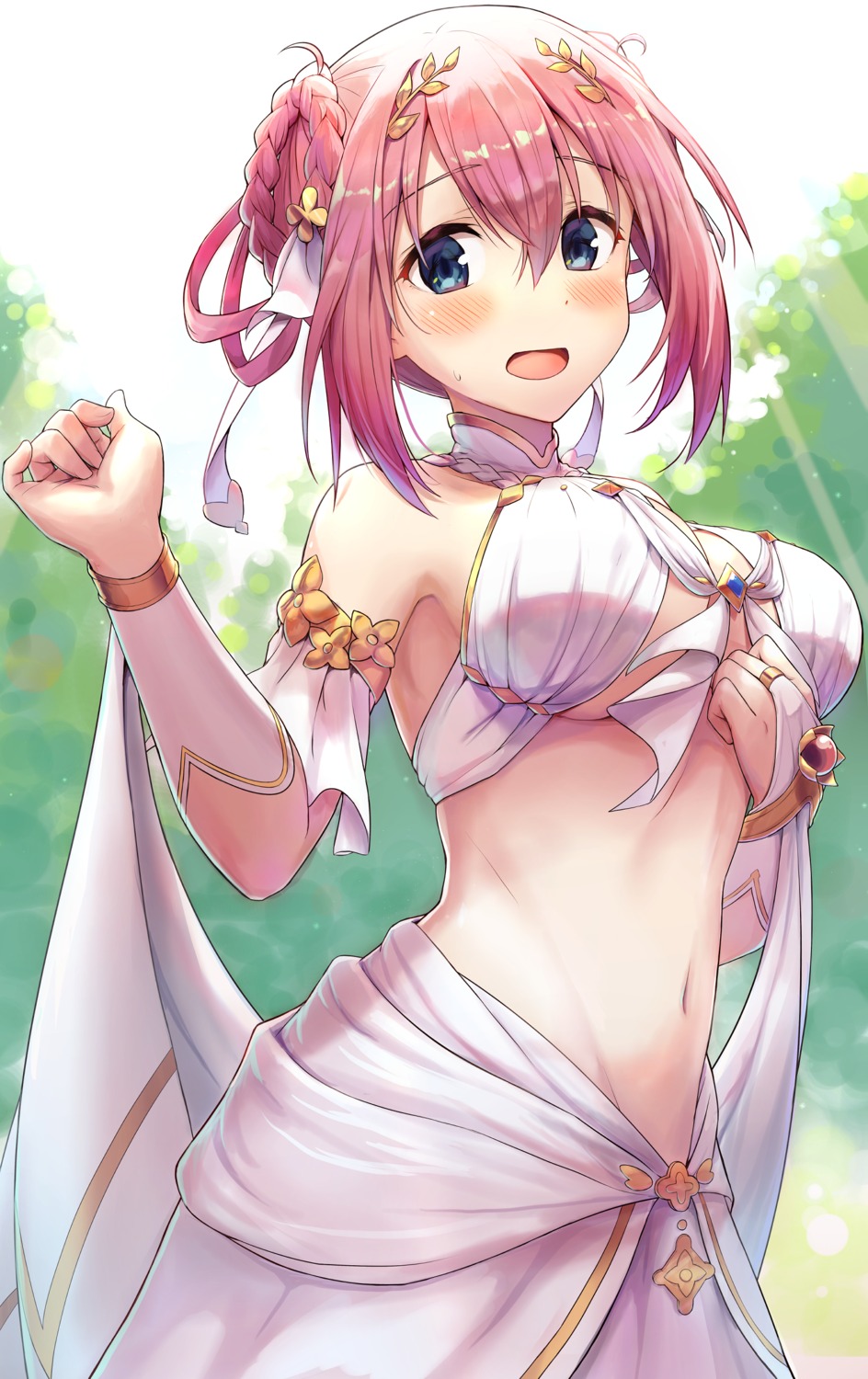 kusano_yui no_bra princess_connect! princess_connect!_re:dive shuucream_(syuichi)