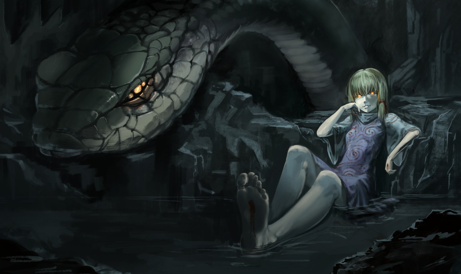 blood feet lyncis mishaguji moriya_suwako touhou